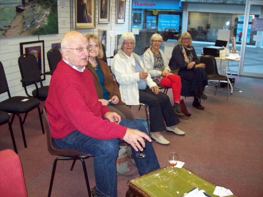 photo of audience at gallery dedman alan dedman