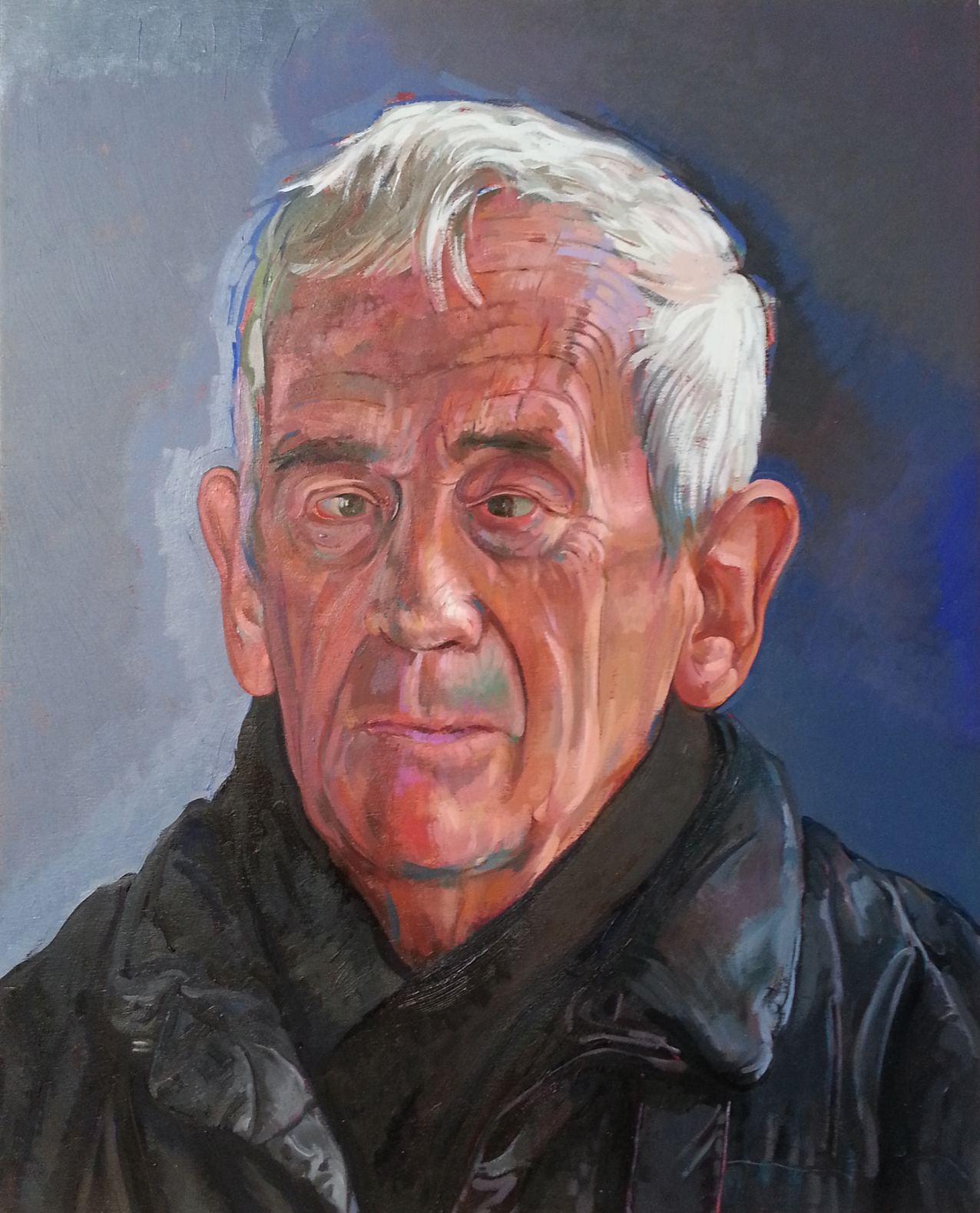 pic of oil painting of Raymond