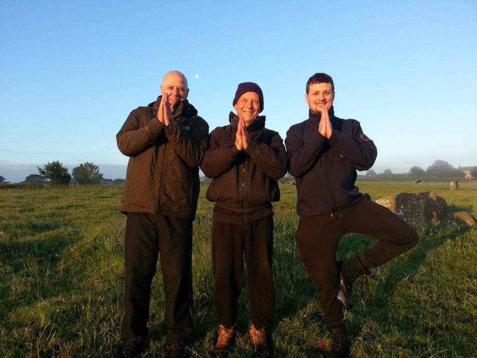 yoga for blokes at stanton drew solstice celebrations
