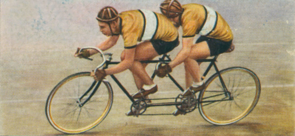 pic of a tandem Great Yarmouth College of Art & Design Alan Dedman