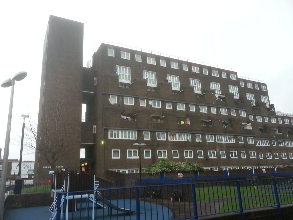 colour pic of the ethelred estate south london alan dedman africa