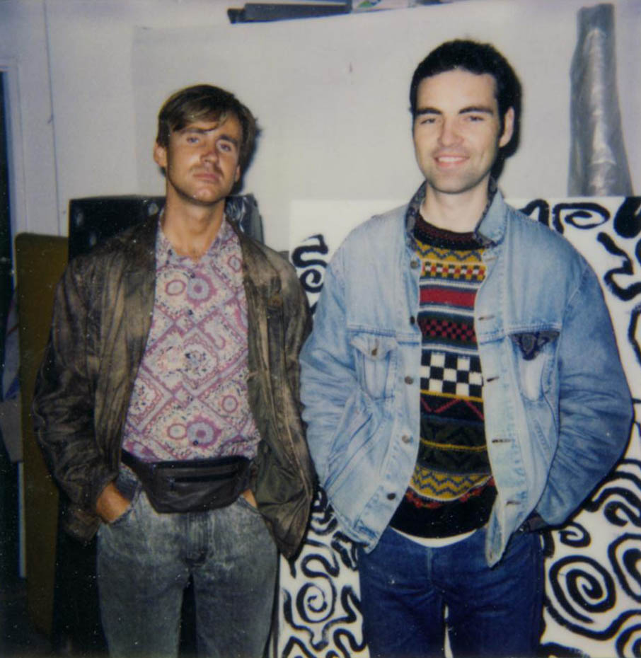 Photo of Mike and Julian at Studio Dedman Vauxhall South London