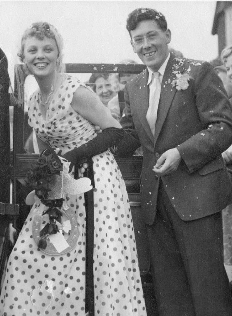 black & white pic of basil and rita dedman married alan dedman basil george dedman obituary
