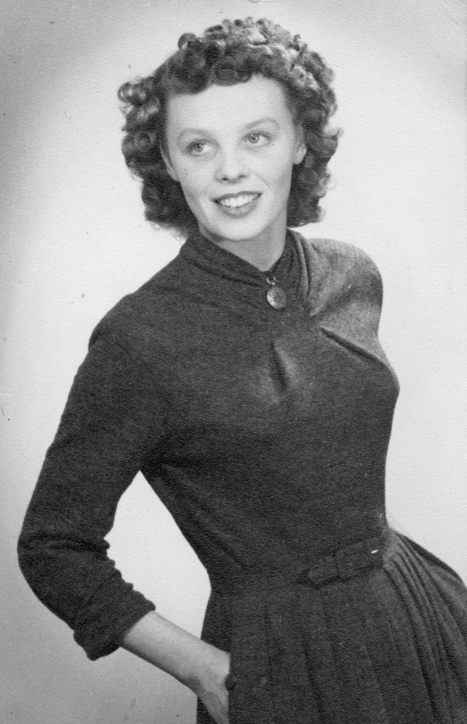 black and white pic of Rita Dedman alan dedman basil george dedman obituary