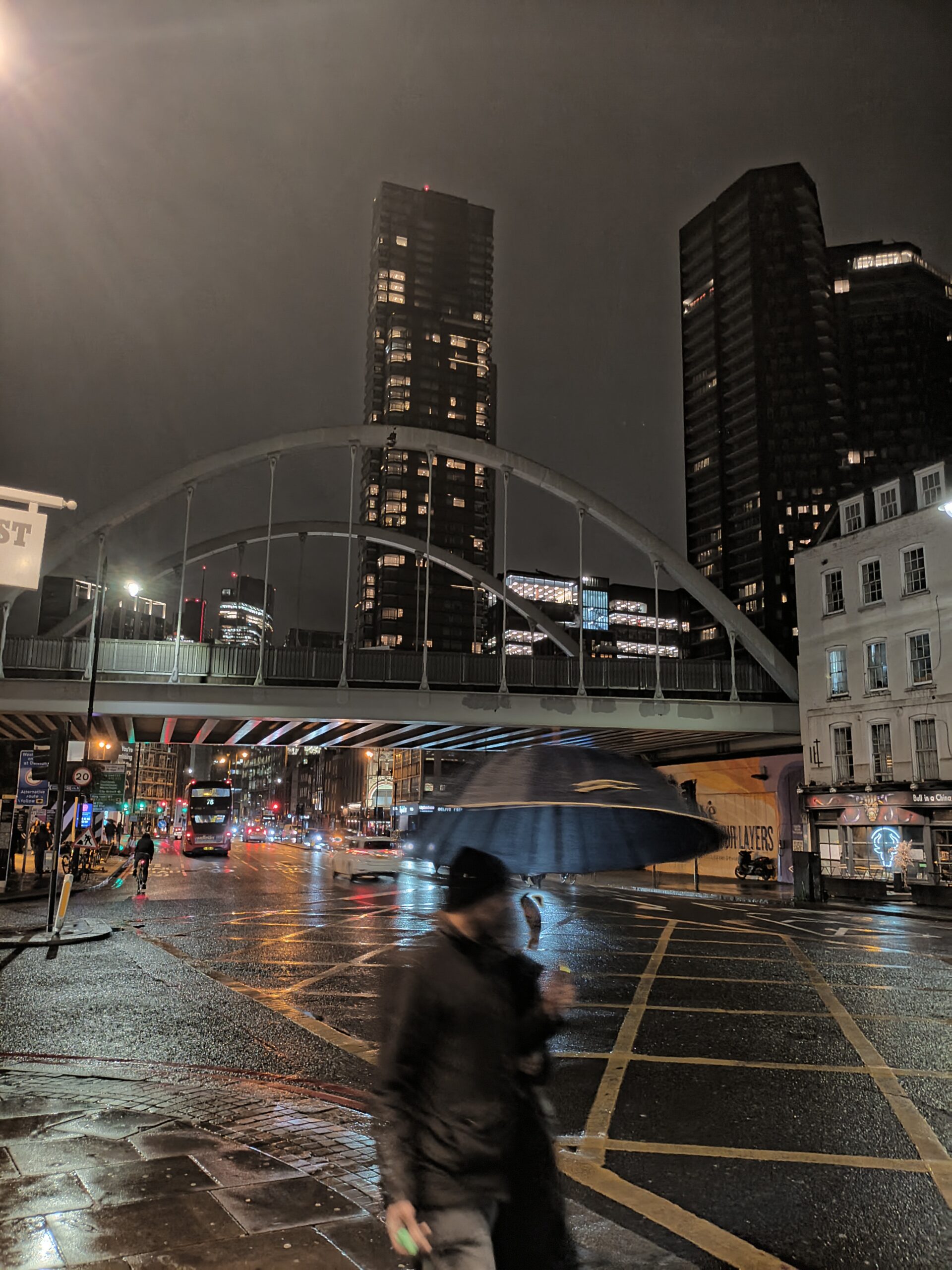 Pic of City of London from Shoreditch